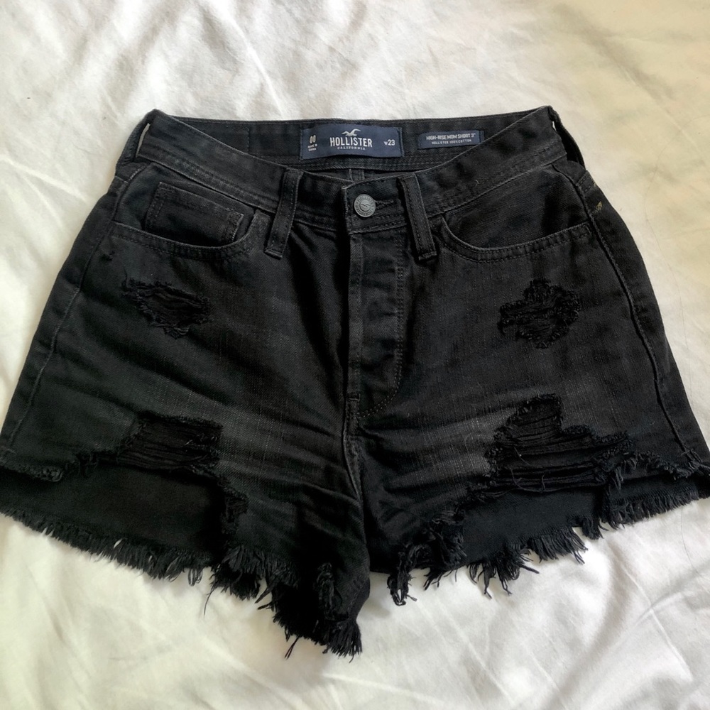 High-Waisted Mom Shorts